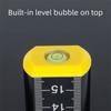 Light Steel Equal Height Ruler Graduated Scale Floor Tile Ruler Gradienter Tool  Wall Tiling