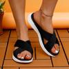 Women's Fashion Trend Non-slip Wear Comfortable Soft Soled Flat Sandals Flip-flops Shoes for Women Slides Shoes Womens Shoes