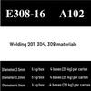 Сварочный электрод из нержавеющей стали A102 E308-16, Дуплексный электрод E2205 для сварки под давлением