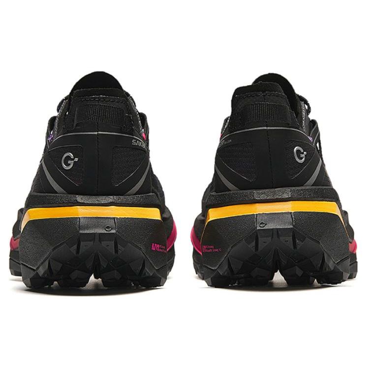 Anta Champion All-Weather Series универсальные амортизирующие нескользящие низкие функциональные кроссовки для активного отдыха женские туфли черные желтые 122426602A-2