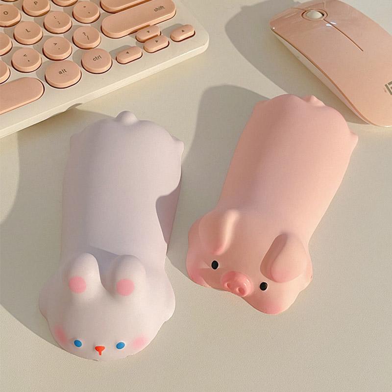 Cute Wrist Rest Support for Mouse Computer Laptop Arm Rest for Desk Ergonomic Kawaii Office Supplies Slow Rising Toys