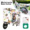 180/220 см мультяшный прозрачный мотоциклетный водонепроницаемый чехол + защита ног Универсальный велосипедный пылезащитный чехол для уличного скутера от дождя