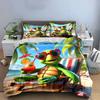 "Tropical Beach Turtle Decor Set" Soft Comfortable Duvet Cover Bedding Set Included 1*Duvet Cover & 2*Pillowcases, gift