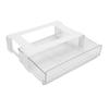Under Desk Drawer Organizer Large Capacity Under Table Sliding Out Storage Drawers for Offices