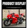 Масштаб 1/9 Ducati Panigale V4S Внедорожный Автоцикл Сплав Литье под Давлением Модель Мотоцикла Звук и Свет Настольное Украшение Серия Дисплеев Подарки