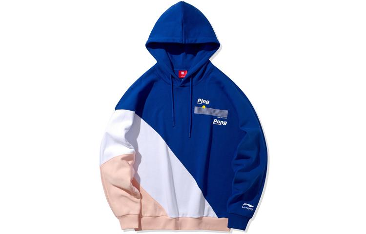 Li Ning SS20 Sweatshirt Unisex Blue Couple's AWDQ337-1