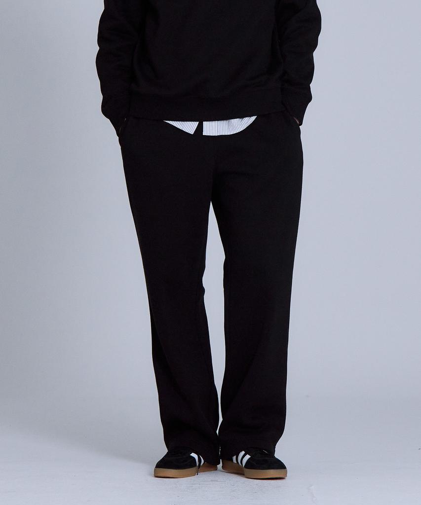 BASIC HOUSE Uni Brushed Terry Straight Fit Pants (3 Colors) Lapt7102