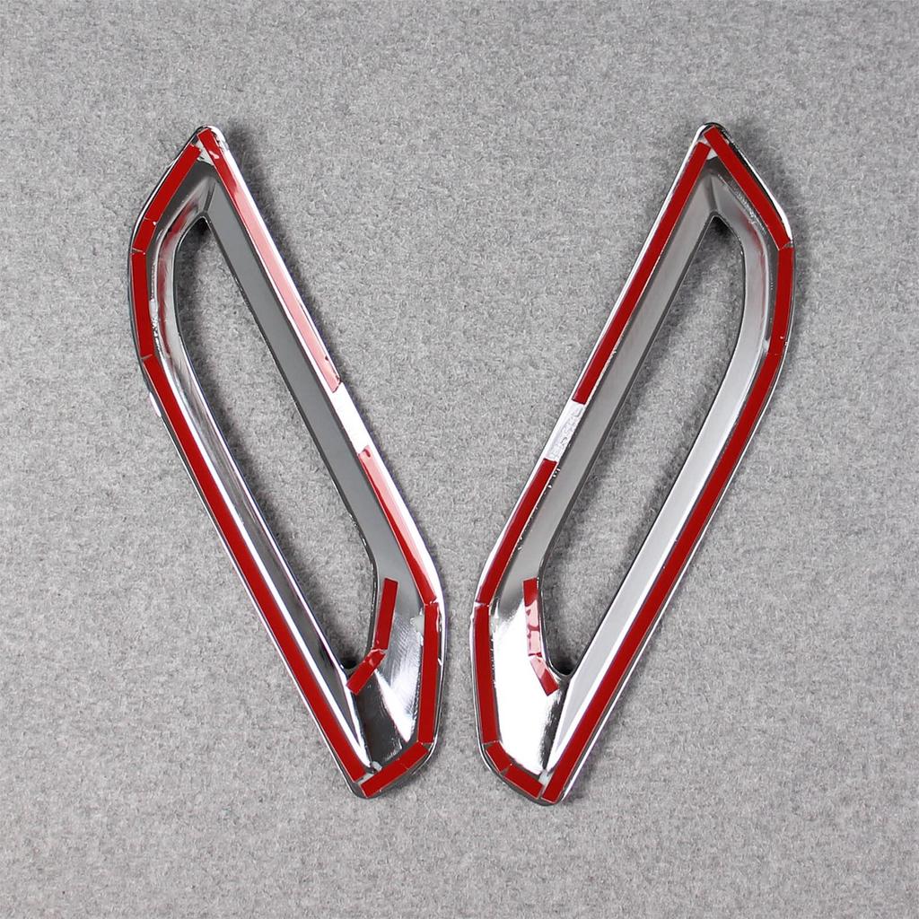 RUIQ Mitsubishi Outlander PHEV GN Series Exterior Rear Fog Lamp Lower Garnish Bezel Specially Designed for the Mitsubishi Outlander Cover,