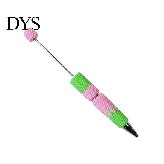 DIY Crafting Pens Beadable Pen, Colorful Fancy Beaded Ballpoint Decorative Gift for Students, Party Favors, Creative Office Supplies Giftable