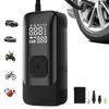 Беспроводной автомобильный насос для воздуха Портативный воздушный компрессор Электрический насос для шин с ЖК-цифровым дисплеем для автомобиля Мотоциклов Велосипеда Мяча