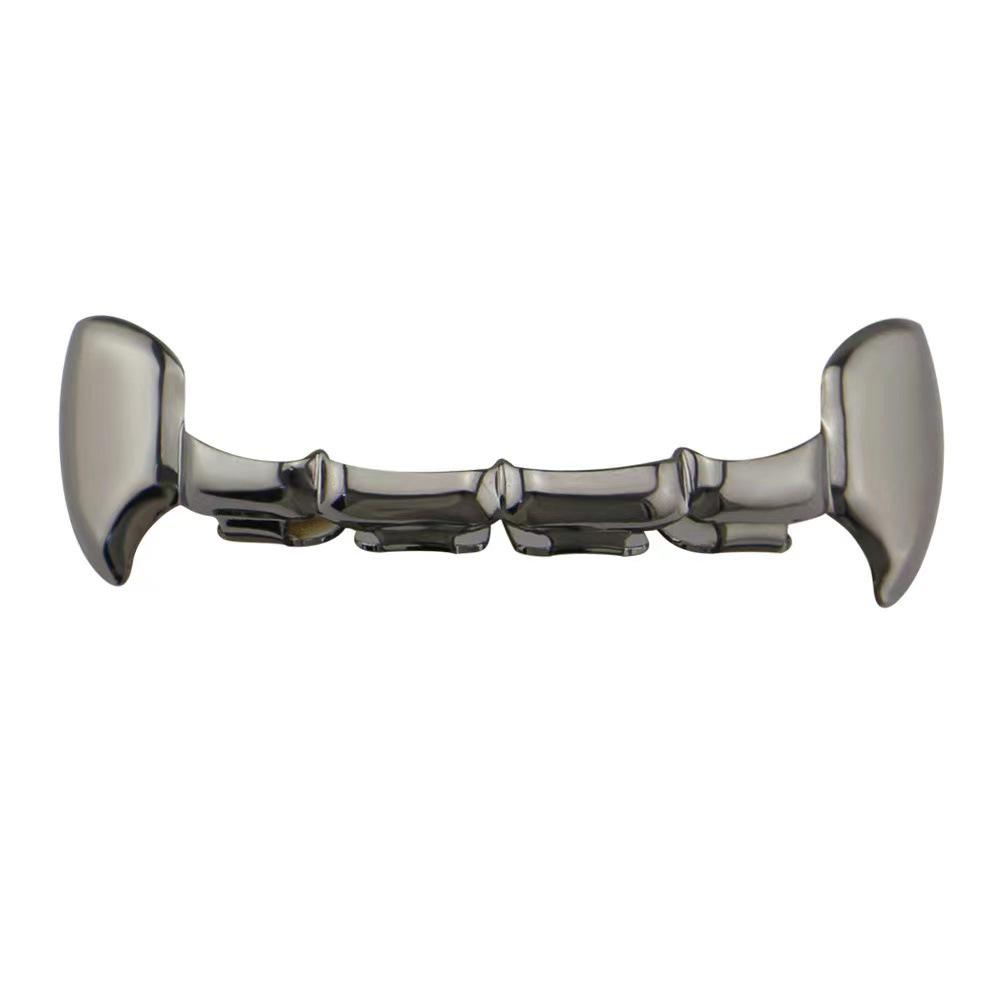 18k Гальванизированные Клыки Вампира Хип-Хоп Гриллзы - Хэллоуин Накладные Зубы