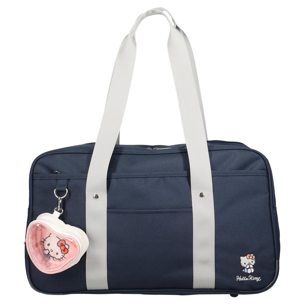Sanrio Poly Heart Pouch School Boston Bag (Kitty)