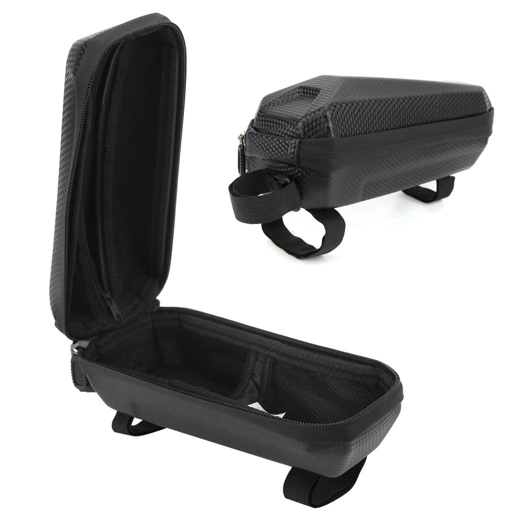 Bicycle Front Frame Bag Waterproof Hard Shell Bike Top Tube Phone Bag Pouch for Cycling