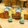 Adorable Doraemon Flashlight Keychain Whimsical Cartoon Car Bag Accessory Gift