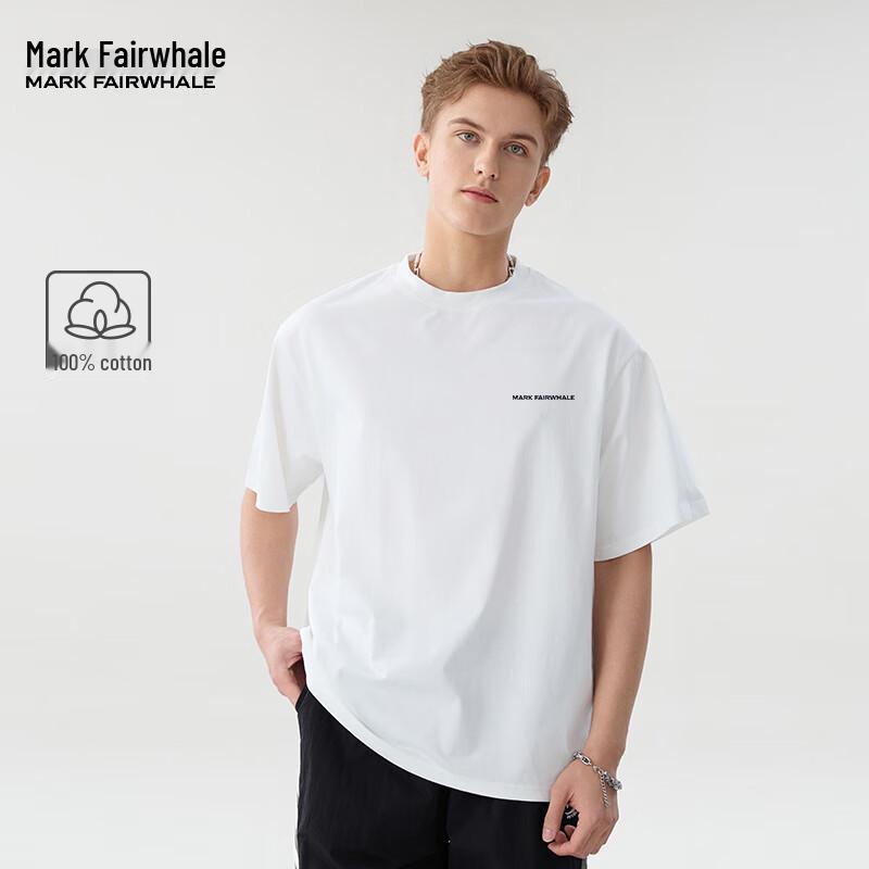 Mark Fairwhale Мужская повседневная футболка с круглым вырезом