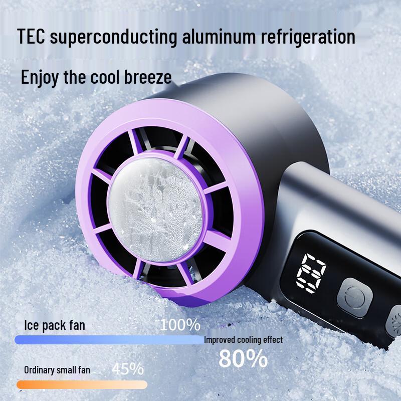 Cool Alliance Portable Ice Compress Cooling Fan