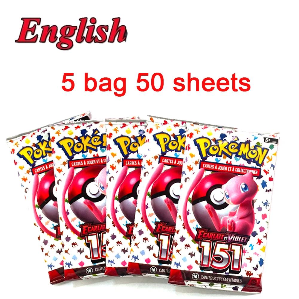Набор из 42 карточек покемонов MEGA EVOLUTION для игр и сражений, Lost Origin Pokemons Box с изображением Пикачу из аниме, коллекционные карточки с покемонами, разработанные для детей.