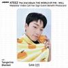 ATEEZ THE WORLD EP.FIN СДЕЛАЕТ видеозвонок Star, подпись фанатов, фотокарточку с выгодой для мероприятия