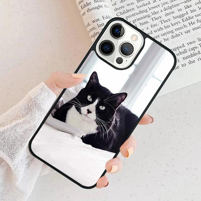 Милый Чехол-Животное Кошка Для iPhone 17 Air 15 16 Чехол 11 13 14 Pro Max 12 Plus Max Fundas