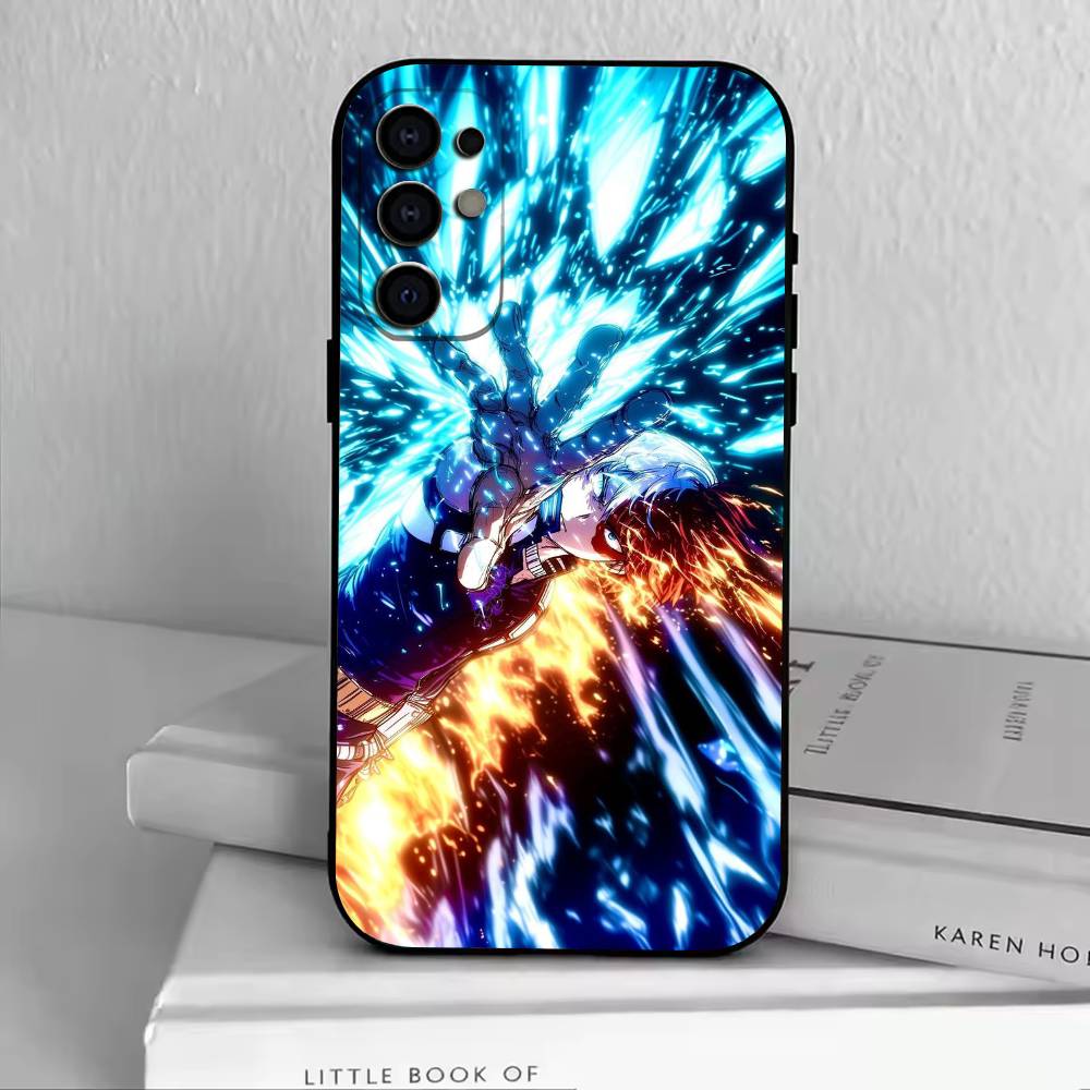Katsuki Bakugo H-Hero Academia Чехол для телефона Черный Силикон Мягкий Для Samsung S25,S24,S21,S22,S23,S30,Ultra,S20,Plus,Fe,Lite