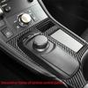 Полный набор автомобильных наклеек из углеродного волокна для Lexus CT 11-17, внутренняя центральная консоль, воздуховыпускное отверстие на приборной панели, фара, регулировка крыши