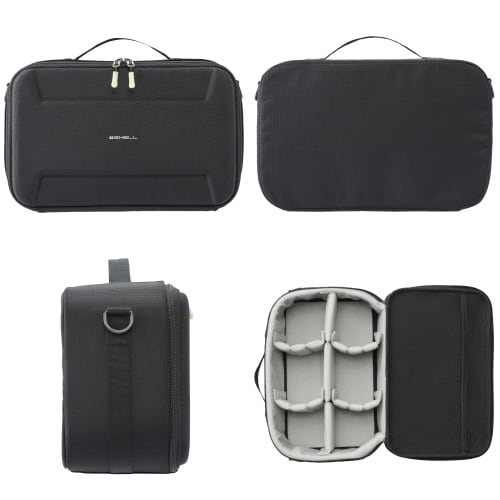 Hakuba Camera Bag HAKUBA Plus Shell Camera Container Black