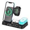 Wireless Chargers For iPhones 15W 3 In 1 Wireless Charger Stand With Lamp For Apple Watch Fast Charging Station For iPhone 14 13 12 Pro Max