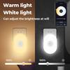 WiFi Smart LED Night Light PIR датчик движения Plug-in Wall Light Voice Control