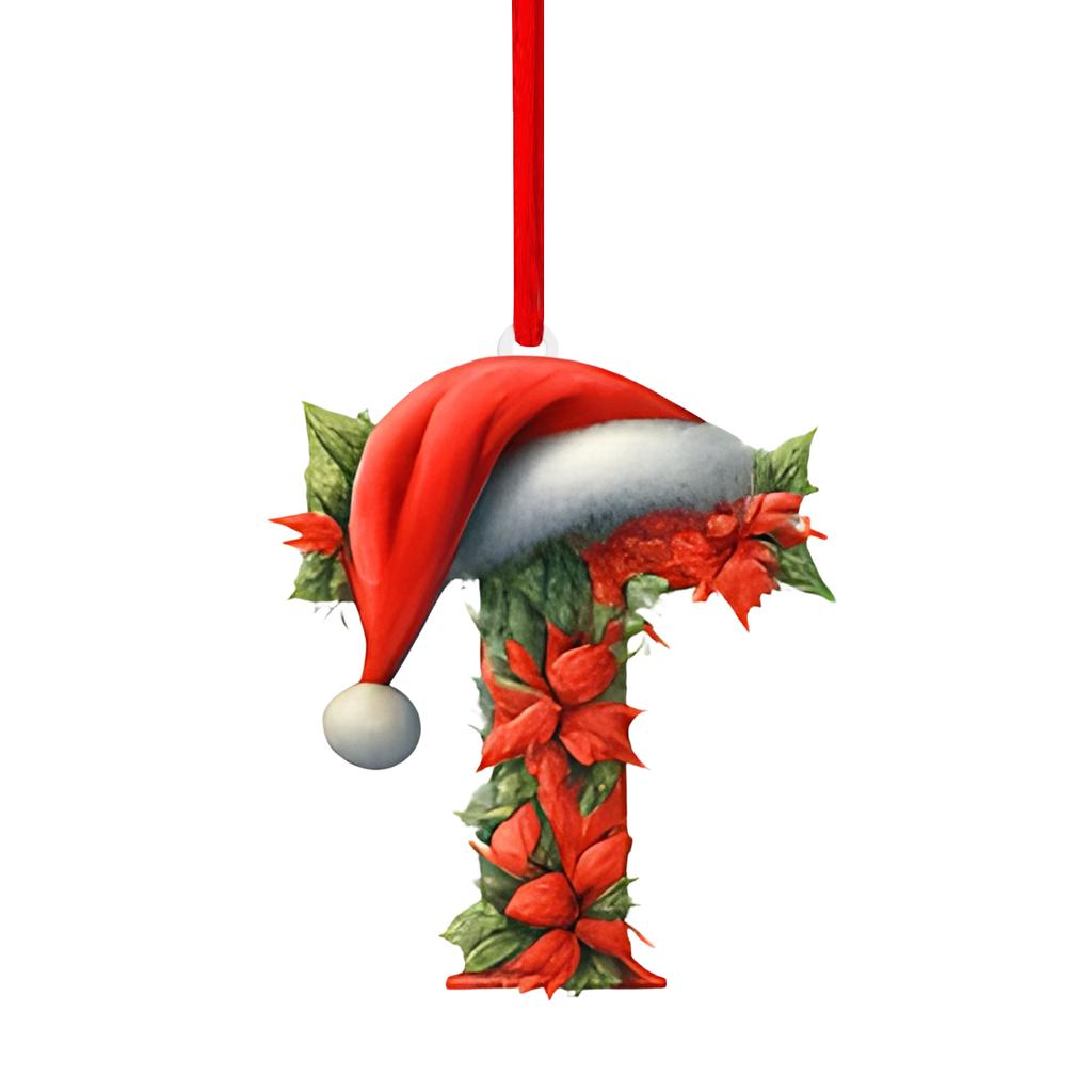 26 Letter,Christmas,Ornaments,Acrylic,1