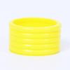 Racquet Sealing Rubber Ring Tennis Handle Grip Ring Wear Resistant Soft Elastic Reusable Colorful Racket Band