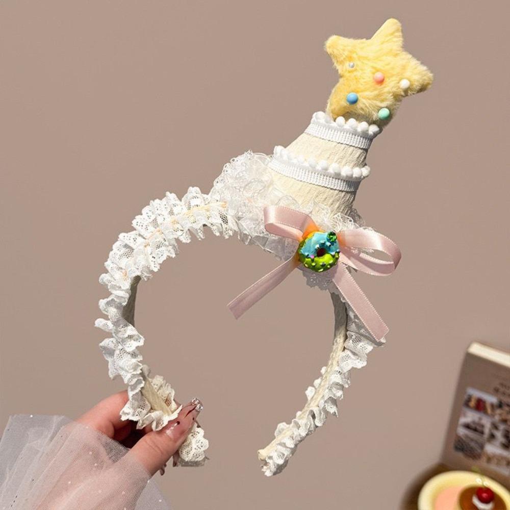 Colorful Birthday Hairband Korean Style Candy Headband Girl Birthday Hair Accessory