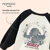 Мальчишеская толстовка MOMOCO в корейском стиле с рукавами реглан