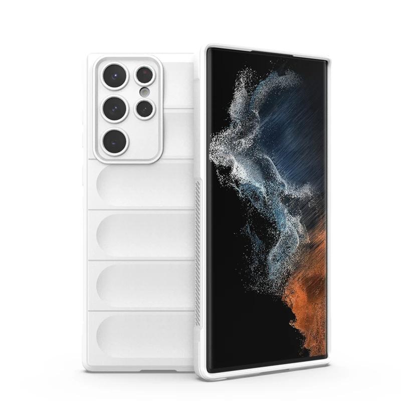 Для Samsung Galaxy S21 S22 Plus S21 S22 Ultra S21 FE 5g задняя крышка телефона чехол жидкий силикон противоударный чехол-накладка