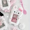 Милый Чехол для Фотокарточек Мультяшная Сумка Брелок Держатель для Студенческих Карт Портативный Держатель для Фотокарточек