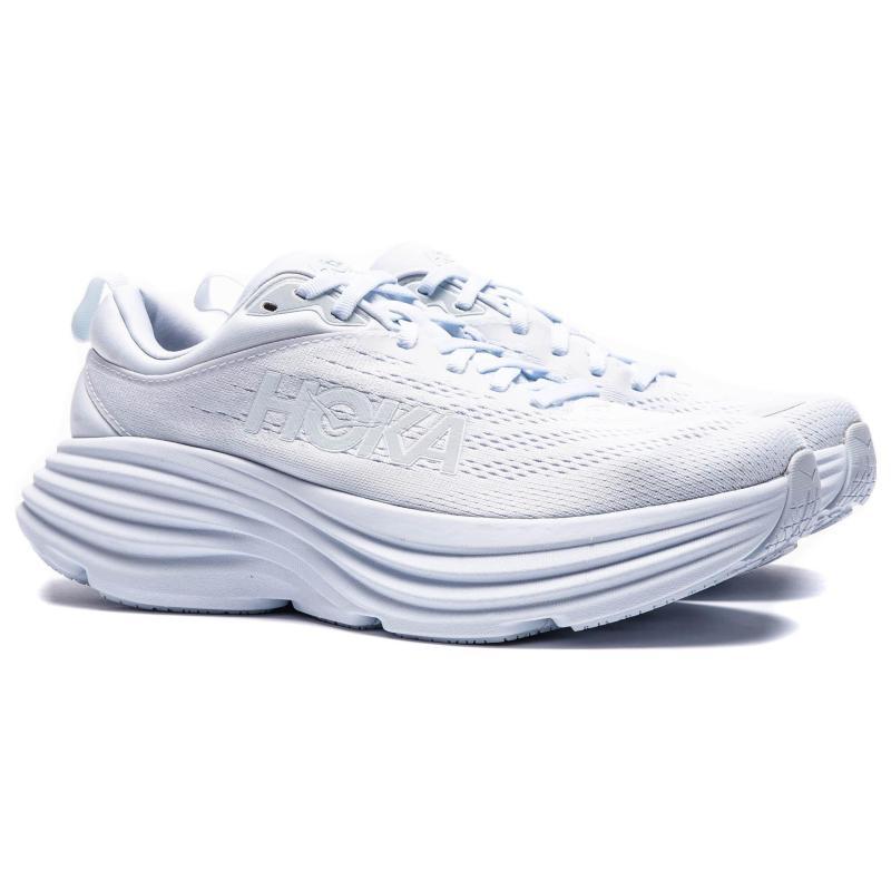 HOKA One One Женские кроссовки Bondi 8 Triple White 1127952-WWH