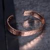 Ikuinen Magnetic Pure Copper Bracelet Men Adjustable Cuff Bracelets Arthritis Health Energy Charms Bracelets Bangles for Women