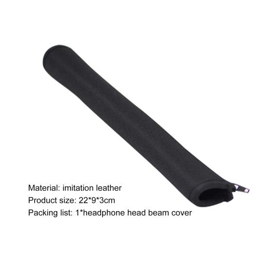 Head Beam Cover Soft Replacement Faux Leather Headphones Headband Protective Case for Audio Technica ATH-M50X M30X M40X