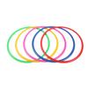 10Pcs Outdoor Funny Physical Training Sport Lattice Jump Rings Portable Football Soccer Speed Agility Training Rings