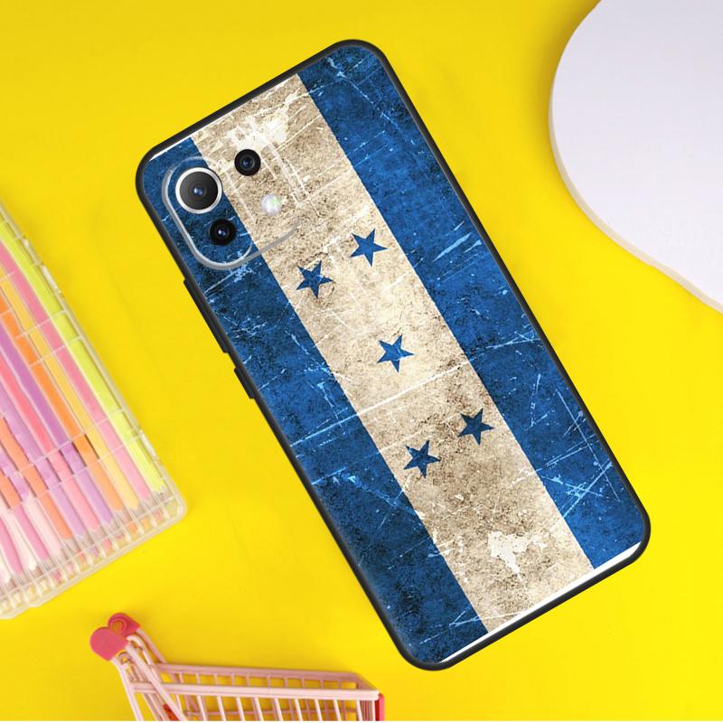 Honduras Flag Cover For Xiaomi 14 13 Ultra 11T 12T 13T 14T Pro POCO X7 Pro X3 X5 F3 F5 F6 M6 X6 Pro Case
