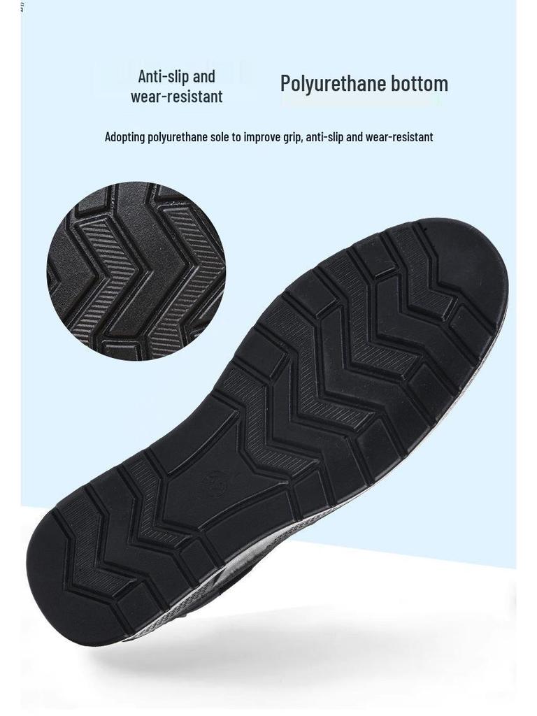 Men's Summer Casual Mesh Slip-On Shoes - Breathable, Soft Sole, Comfortable for All-Day Wear