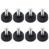 8Pcs M5 Clamping Knobs Male Thread Length Screw Durable Knurled Thumb Screws Furniture