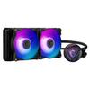 MSI MAG Core Liquid 240R V2 Simple Liquid CPU LGA1700 Black Cooler, Compatible, FN1667,