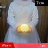 7cm Hand-held Luminous Ball Light Stage Crystal Ball-shaped Light Night Light Performance Props Desktop Decorations
