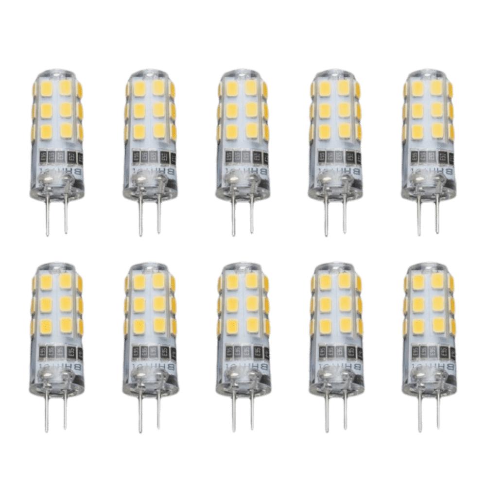 10Pcs Energy Saving Mini G4 LED Light Bulbs Warm White Corn Lamp LED Bulb Home Decoration