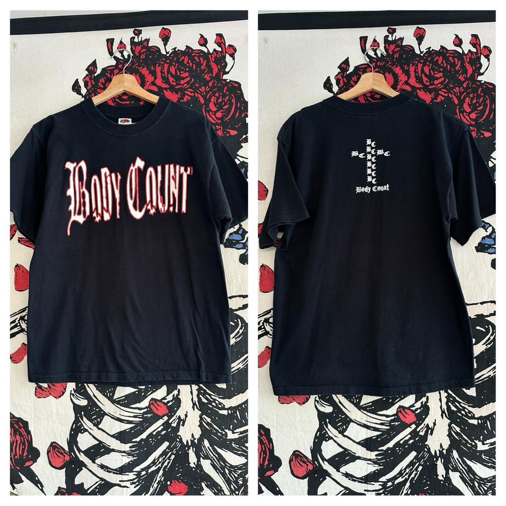 VTG Late 90's Y2K Body Count Ice-T Punk Heavy Metal Shirt Suicidal Tendencies L Unisex T-Shirt