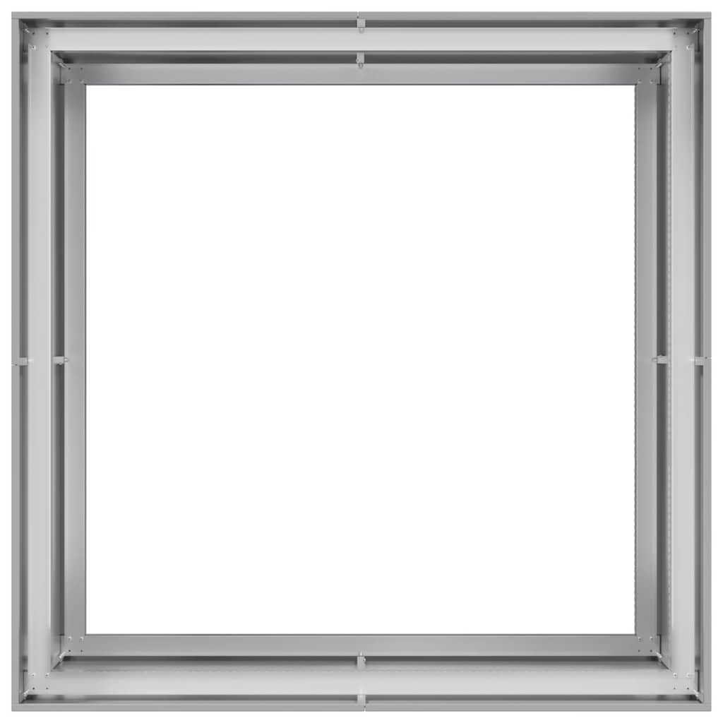 Doniczka 100X100X80 Cm Stal Ocynkowana