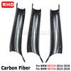 LHD RHD Car Interior Door Pull Handle Inner Armrest Panel Cover Replacement For BMW X5 F15 X6 F16 2014 2015 2016 2017 2018