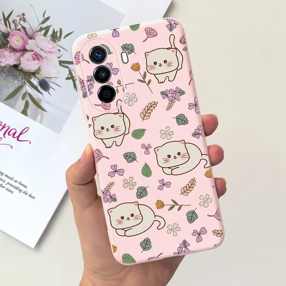 Чехол для Huawei Nova Y70 Plus Чехол для телефона Nova Y70 4G Милый Мультяшный Астронавт Мягкий Силикон Funda Для Huawei Nova Y70Plus Capinha