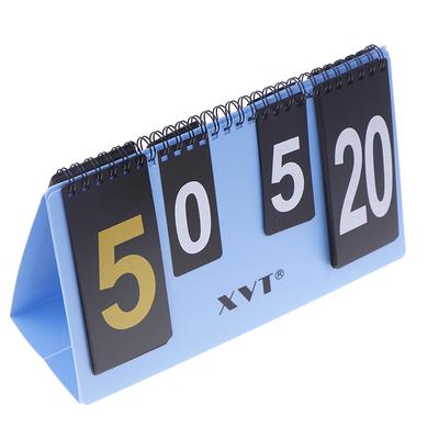 Xvt Водонепроницаемое жесткое пластиковое табло для настольного тенниса с индикатором счета, портативные столешницы, откидная доска для ведения счета