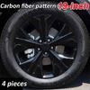 Lridescent Car Wheel Hub Stickers Self Adhesive Holographic Decals for Alloy Rims Waterproof For Kia Sportage NQ5 2022 2023 2024